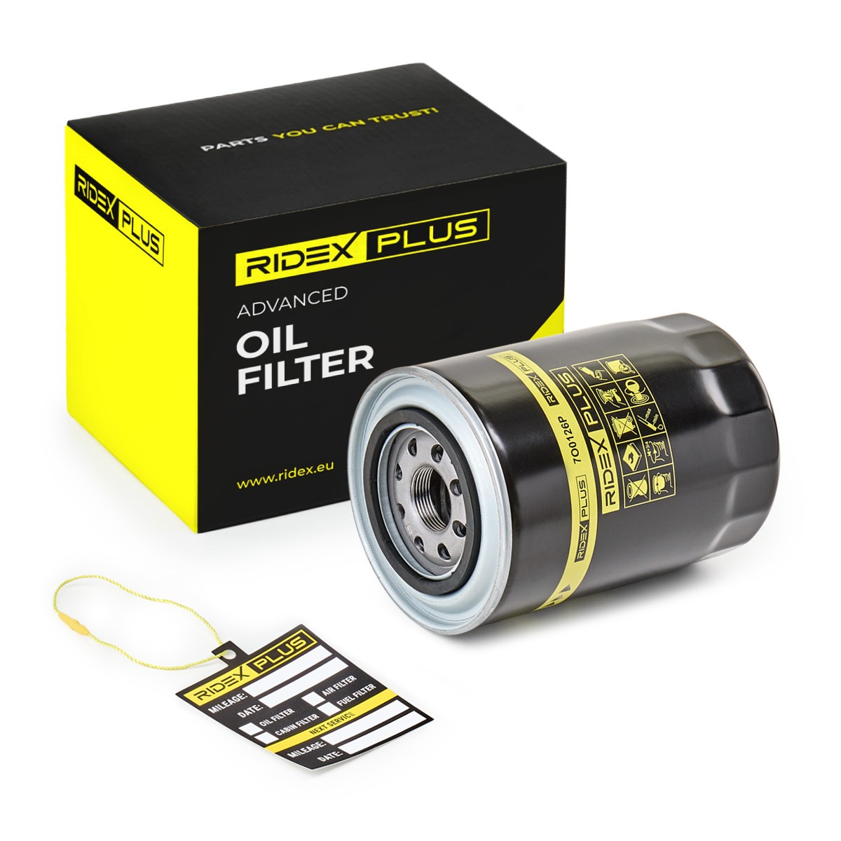 RIDEX PLUS Oljni filter številka artikla: 7O0126P poceni
