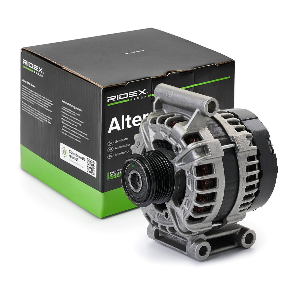 RIDEX REMAN Alternateur UGS: 4G0349R à peu de frais