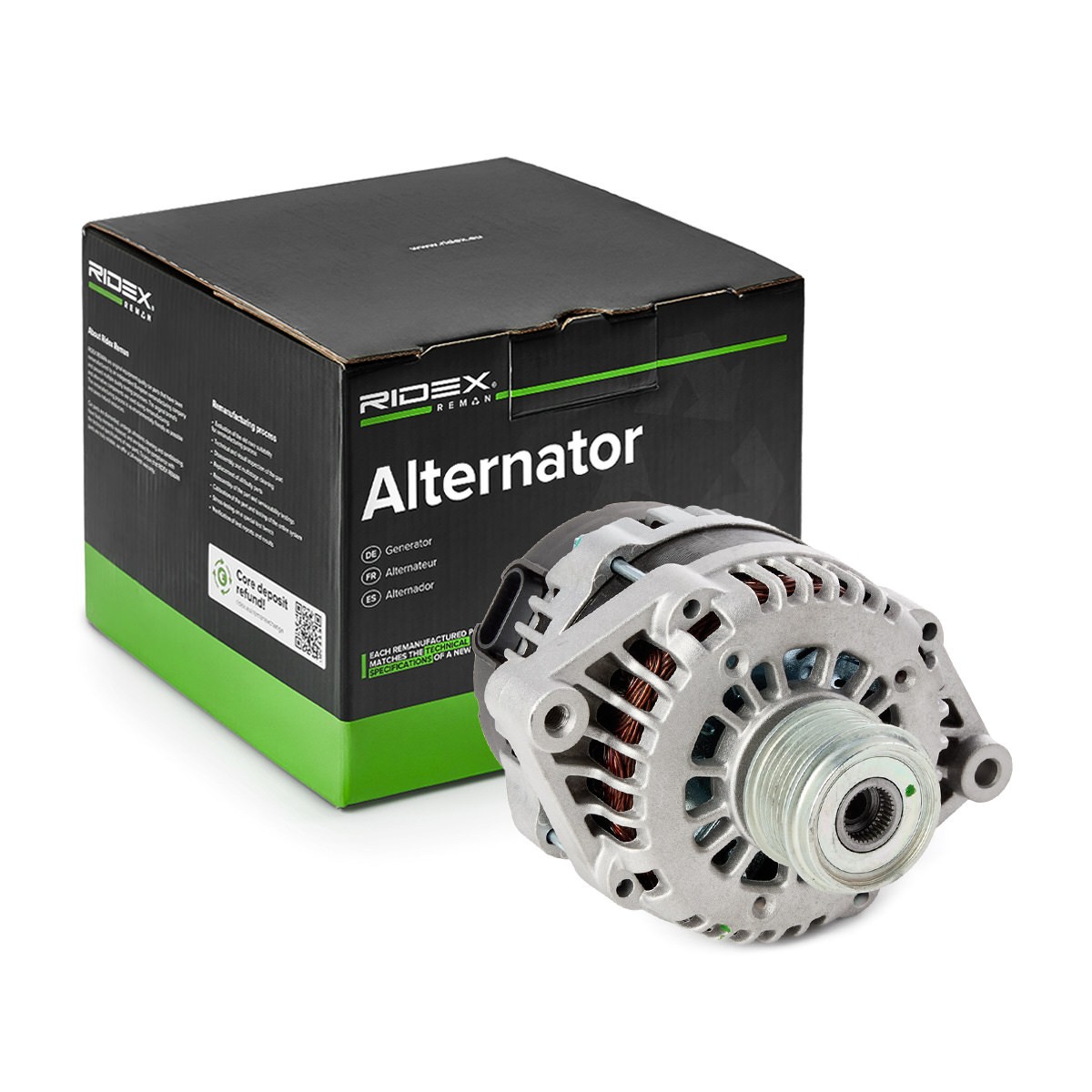 RIDEX REMAN Alternateur UGS: 4G0377R à peu de frais