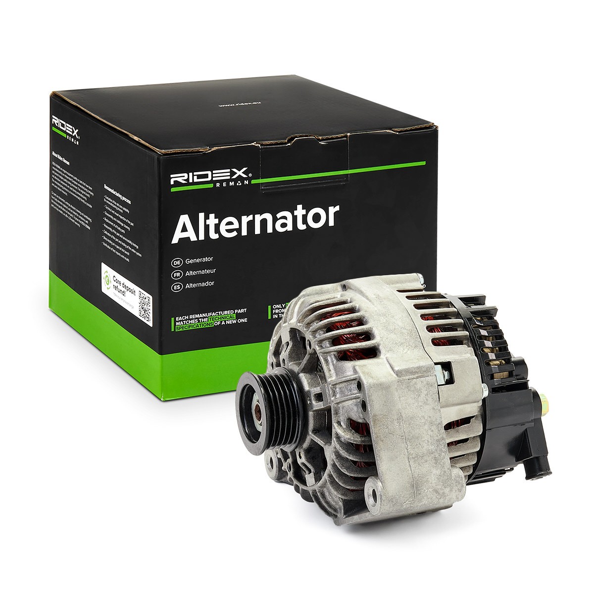 RIDEX REMAN Alternateur UGS: 4G1226R à peu de frais