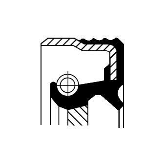 CORTECO Pierscień uszczelniający wału, wał skrzyni biegów Numer artykułu: 01034938B niedrogo