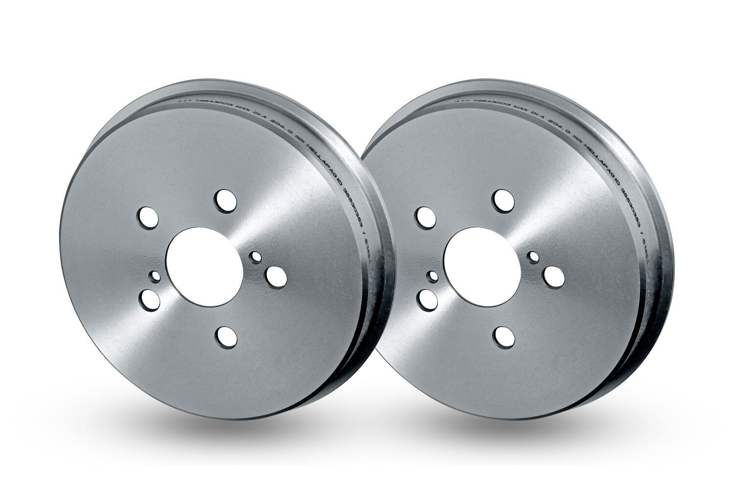 HELLA 8DT 355 303-531 Bremstrommel