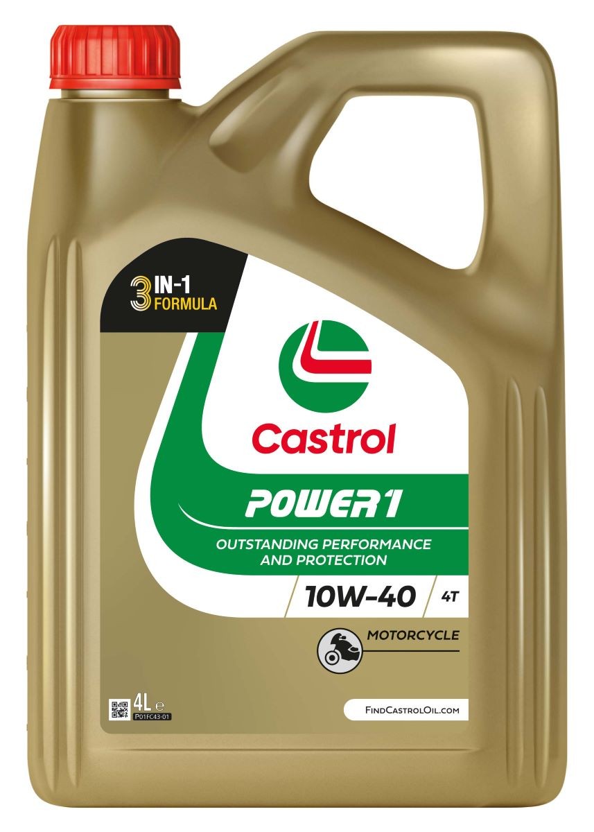CASTROL Motorolie Power 1, 4T Artikel nummer: 15F5A1 voordelig