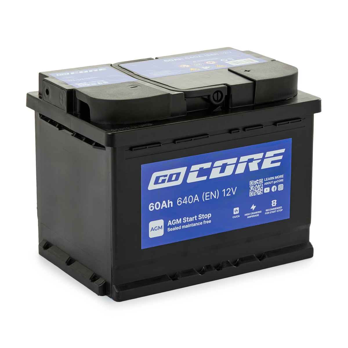 goCORE Starterbatteri Varenummer: GCA0024 billige