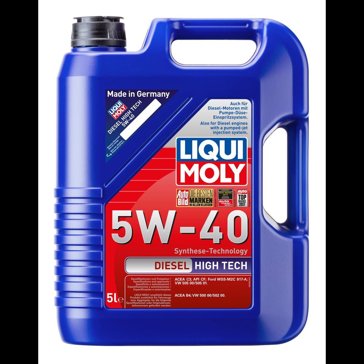 LIQUI MOLY Diesel, High Tech 1332 Motoröl