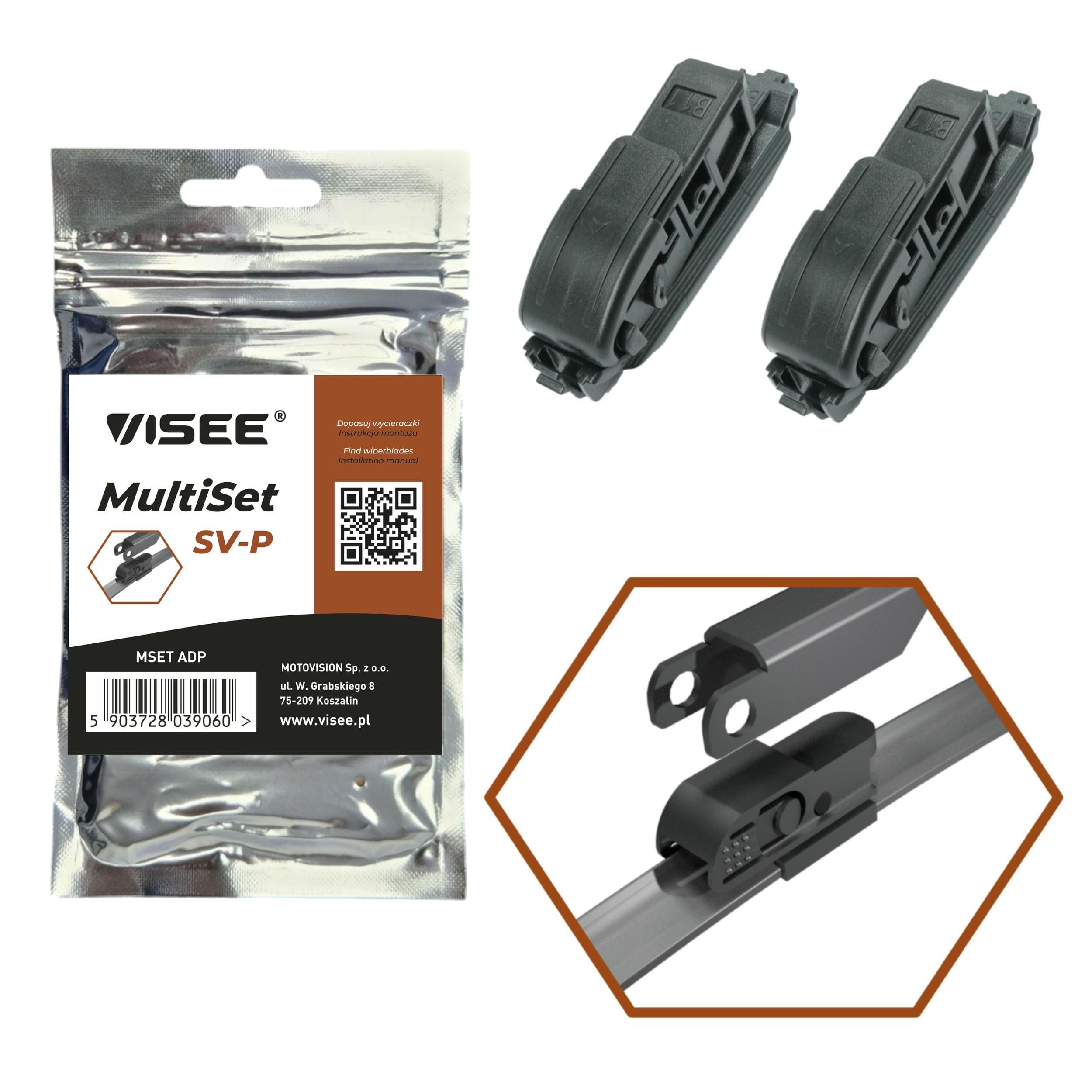 VISEE MSET ADP Adaptor, brat stergator A4 1.9 TDI quattro 130 CP motor diesel 2004