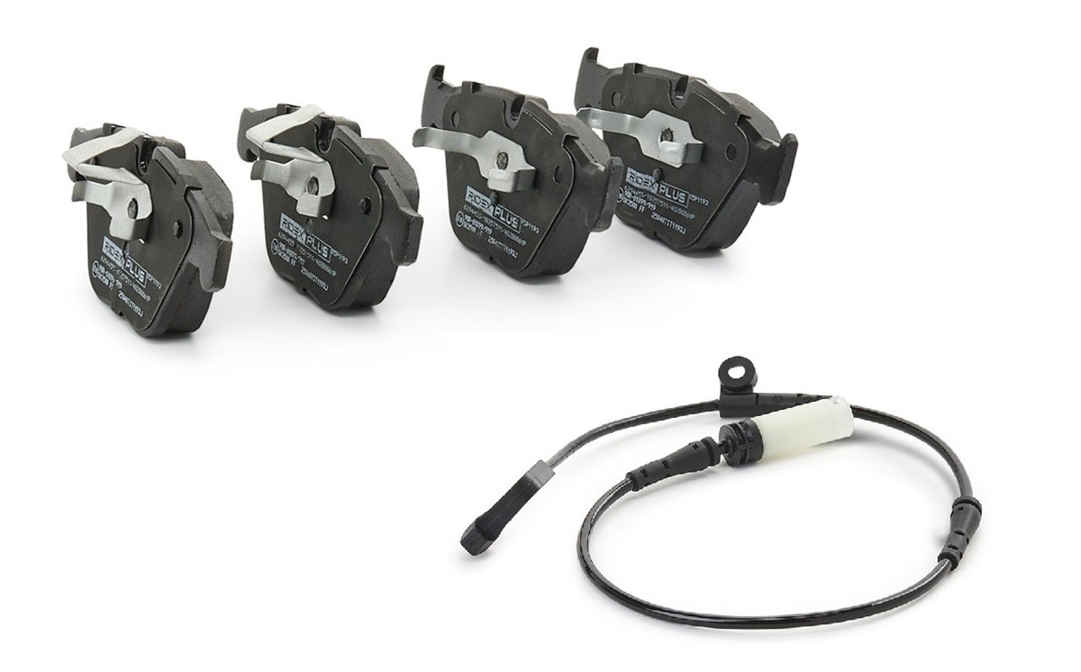 RIDEX PLUS Stabdžių kaladėlės prekės numeris: 402B1765P nebrangu