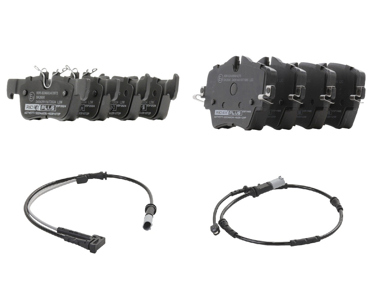 RIDEX PLUS Remblokken Artikel nummer: 402B1767P voordelig