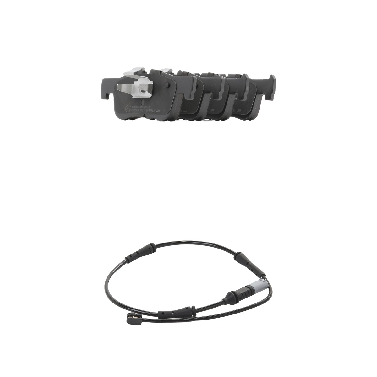 RIDEX PLUS Stabdžių kaladėlės prekės numeris: 402B1805P nebrangu