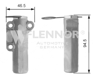 FLENNOR FD99003 Schwingungsdämpfer, Zahnriemen