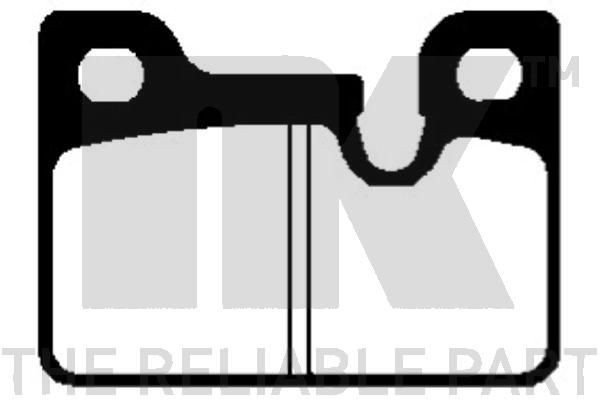 NK Plăcuțe de frână număr articol: 221502 ieftin