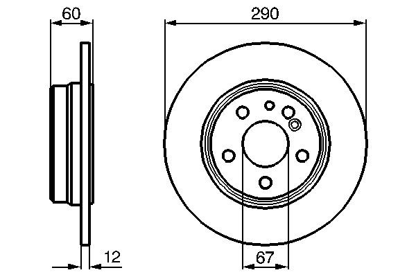 BOSCH Łożysko główne, alternator Numer artykułu: F 00M 136 248 niedrogo