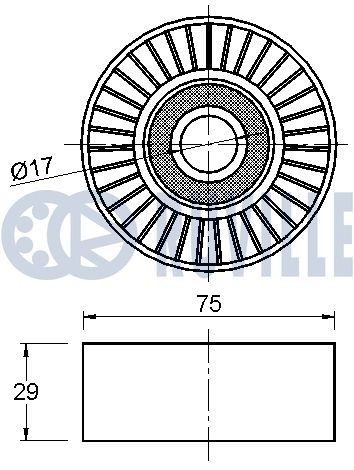 RUVILLE 6980 Radlagersatz