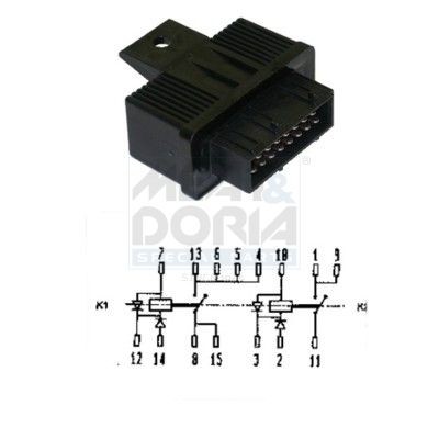 MEAT & DORIA 73240107 Kraftstoffpumpenrelais