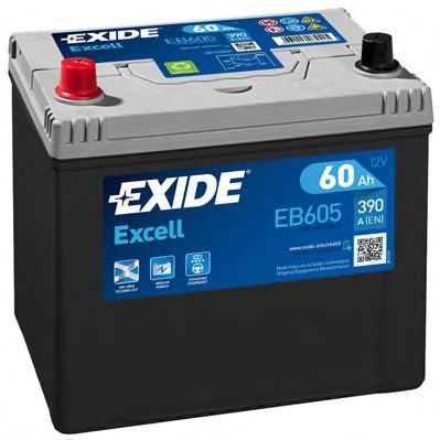 EXIDE Batterie Excell UGS: EB605 à bon prix