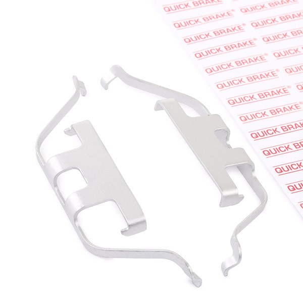 QUICK BRAKE 109-1201 Priedų komplektas, diskinių stabdžių trinkelės 5 Serija 525i xDrive 3.0 218 AG benzinas 2010