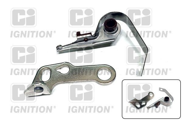 QUINTON HAZELL XCS139 Kontaktsatz, Zündverteiler PANDA 1.0 48 PS Benzin 2004