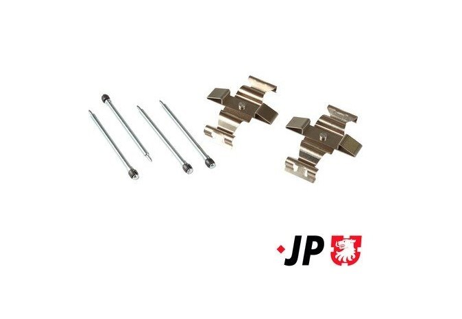 JP GROUP 1364004510 Kit d'accessoires, plaquette de frein à disque Classe E E 280 CDI 3.0 (211.020) 190 CH Diesel 2009