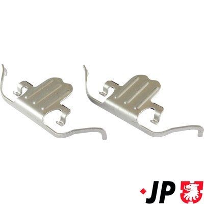 JP GROUP 1464003210 Priedų komplektas, diskinių stabdžių trinkelės 5 Serija 525i xDrive 3.0 218 AG benzinas 2010