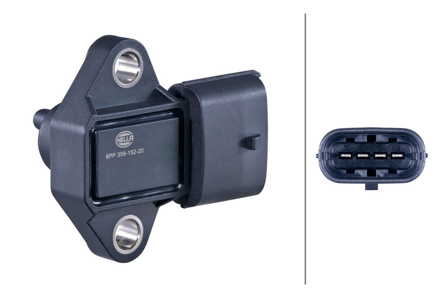 HELLA Ladedrucksensor Artikelnummer: 6PP 358 152-201 kaufen