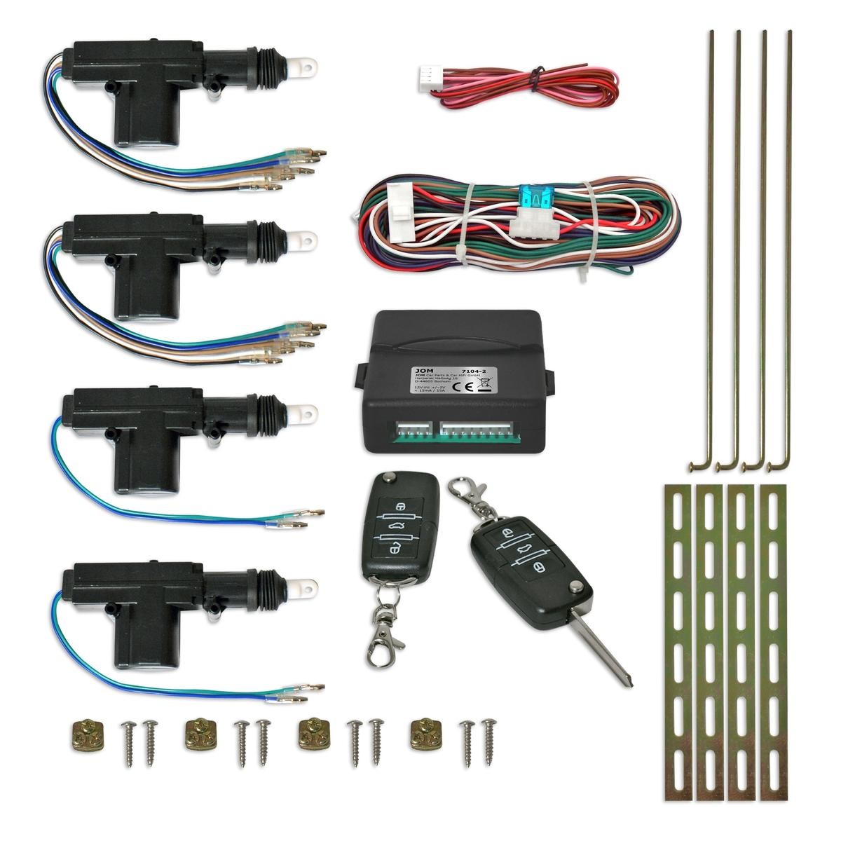 JOM 7104-2 Zentralverriegelung TRANSPORTER VR6 3.2 235 PS Benzin 2015