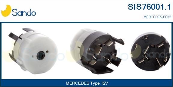 SANDO SIS76001.1 Interruptor de encendido / arranque Clase A A 140 1.6 (168.031, 168.131) 82 CV Gasolina 2004