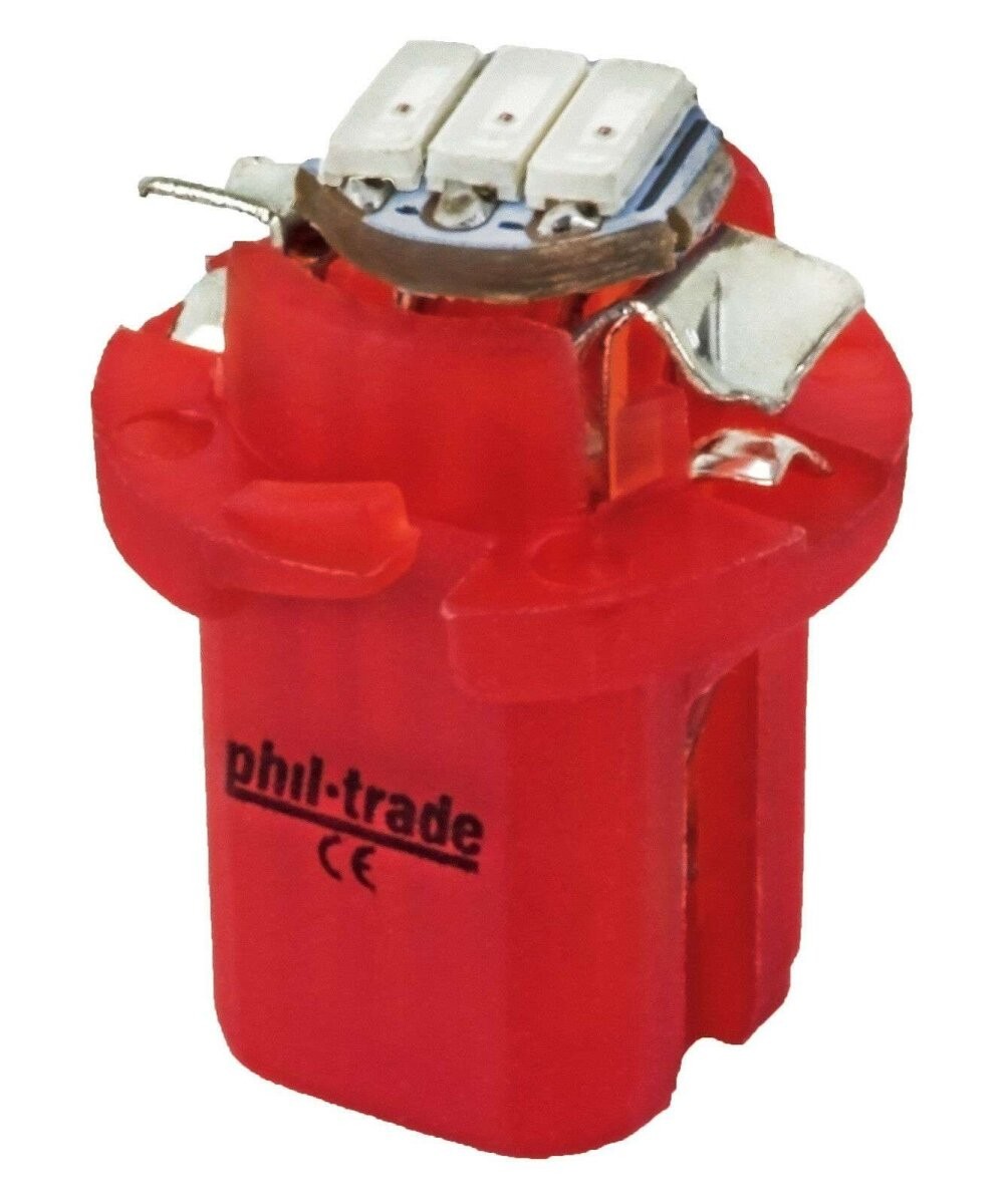 RECAMBO Lampadine cruscotto Numero articolo: B8.5d-4014-12V-Rot (5x) poco costoso