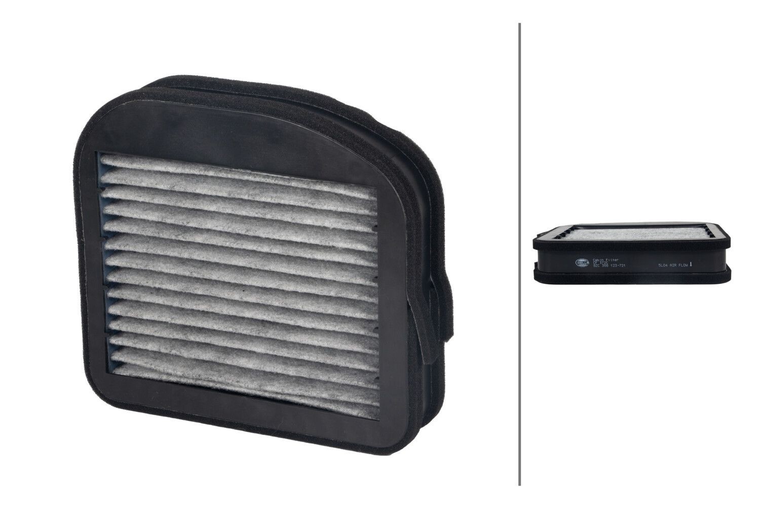 HELLA Innenraumfilter Artikelnummer: 8ZC 366 123-721 bestellen