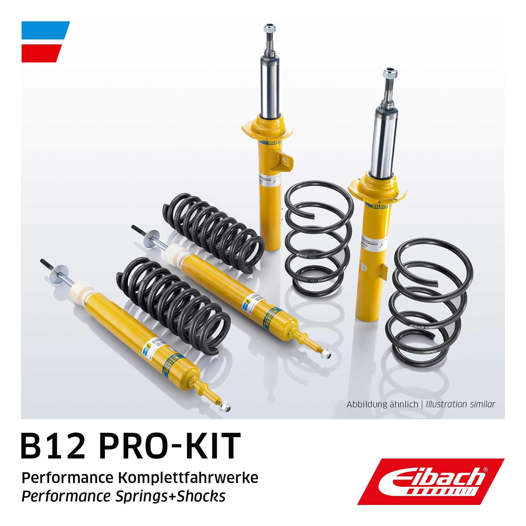 EIBACH Kit de suspension, amortisseur et ressort B12 Pro-Kit UGS: E90-30-009-02-22 à bon prix