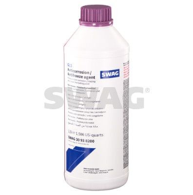 SWAG Kühlmittel Artikelnummer: 30 93 8200 bestellen