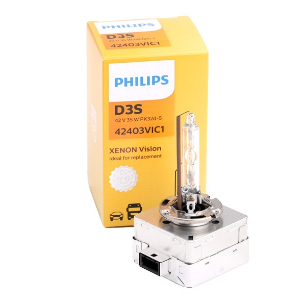 PHILIPS Xenon-pære Xenon Vision artikkelnummer: 42403VIC1 billig