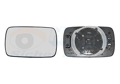 VAN WEZEL Speilglass, ytterspeil artikkelnummer: 0620837 billig
