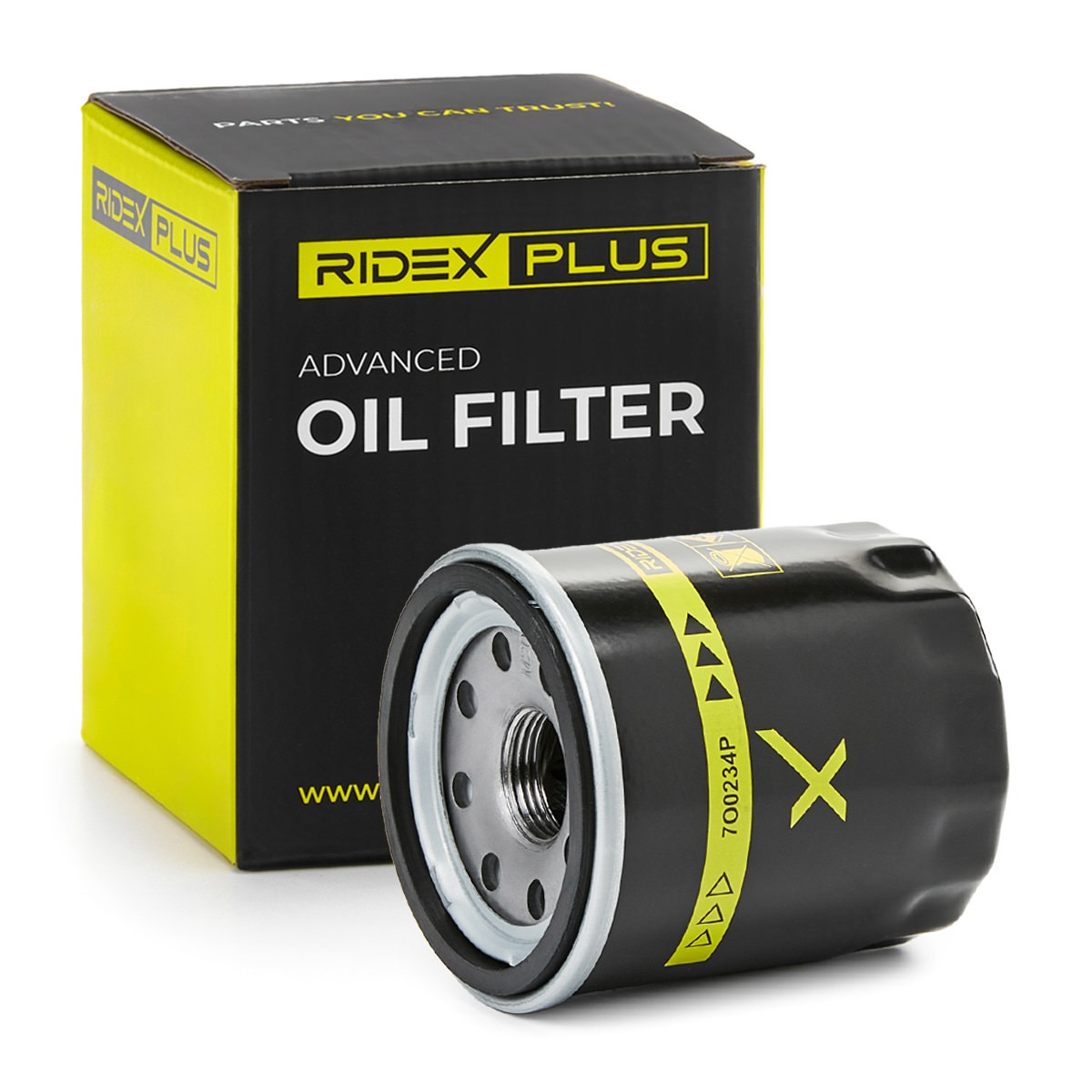 RIDEX PLUS Oljni filter številka artikla: 7O0234P poceni