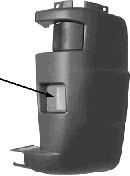 VAN WEZEL Støtfanger bak artikkelnummer: 0947533 billig