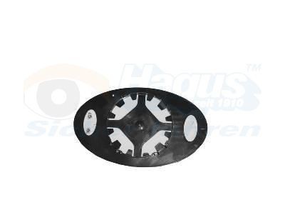 VAN WEZEL Spiegelglas, buitenspiegel Artikel nummer: 0502838 voordelig