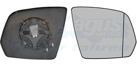 VAN WEZEL Spejlglas, udvendig spejl Varenummer: 3089838 billige