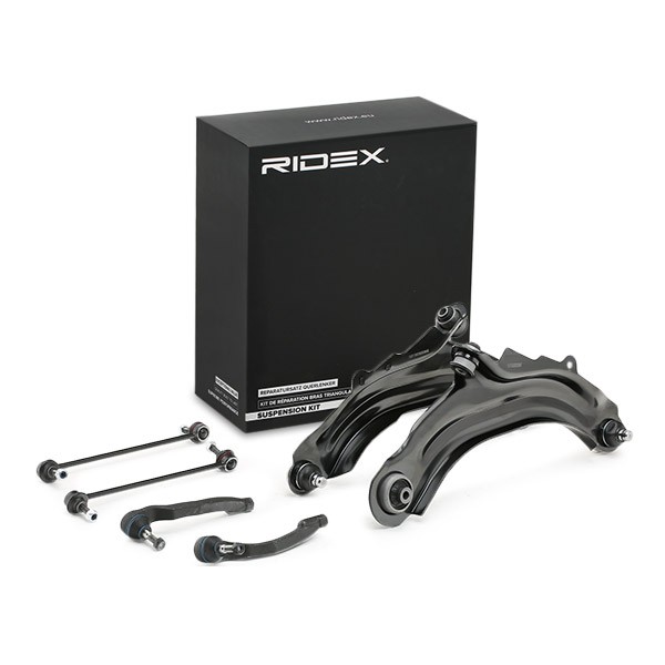 RIDEX 772S0404 Querlenker-Reparatursatz MEGANE 1.6 16V 112 PS Benzin 2010