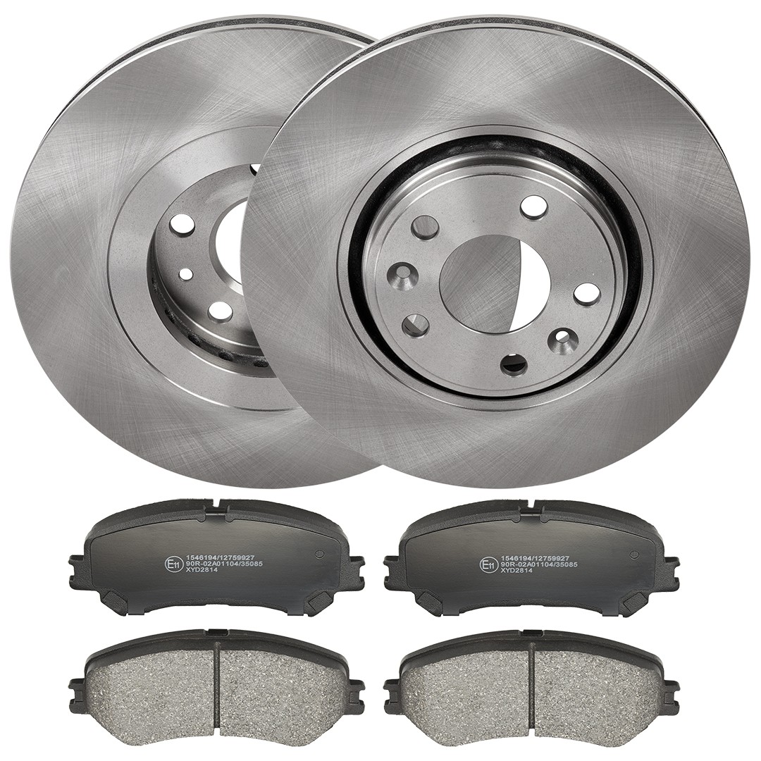 RIDEX 3405B1484 Bremsscheiben und -beläge