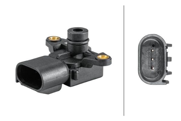 HELLA Devējs, Spiediens ieplūdes traktā raksta numurs: 6PP 358 152-241 lēti