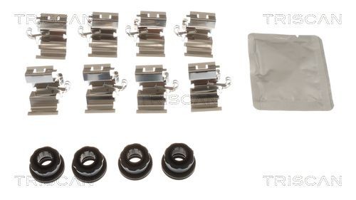 TRISCAN 8105 101689 Accessoireset, schijfremblok C-Klasse C 220 d 4-matic (206.005) 197 PK Diesel/Elektro