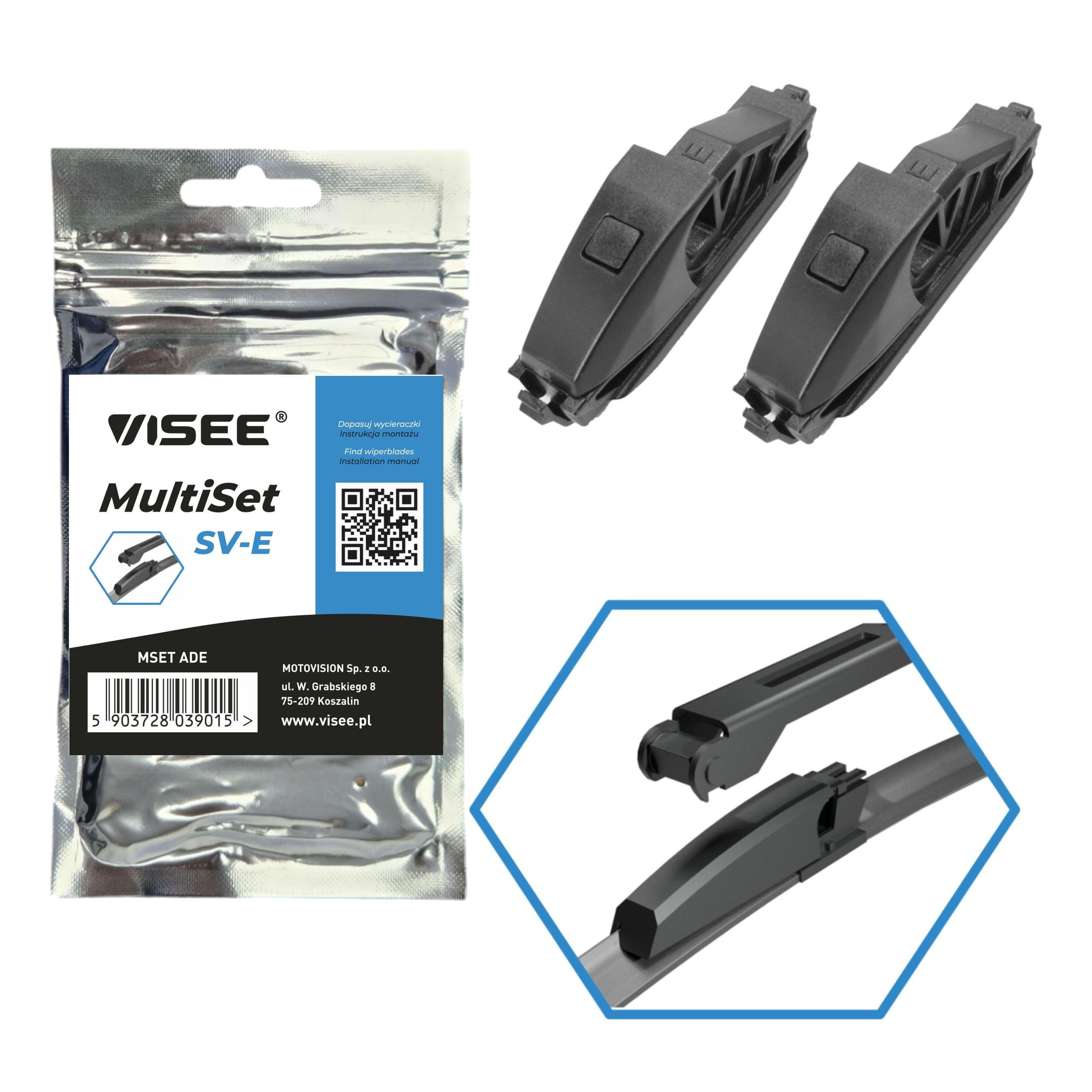 VISEE MSET ADE Adaptor, brat stergator A4 1.9 TDI 116 CP motor diesel 2008