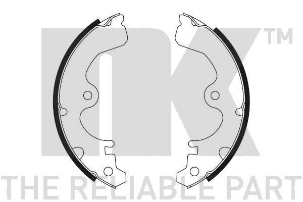 NK Brake Shoe Set Article number: 2745399 cheaply