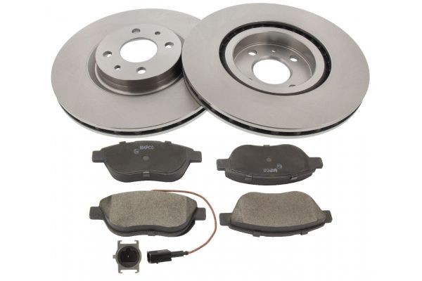 MAPCO Brake discs and pads set Article number: 47013 cheaply