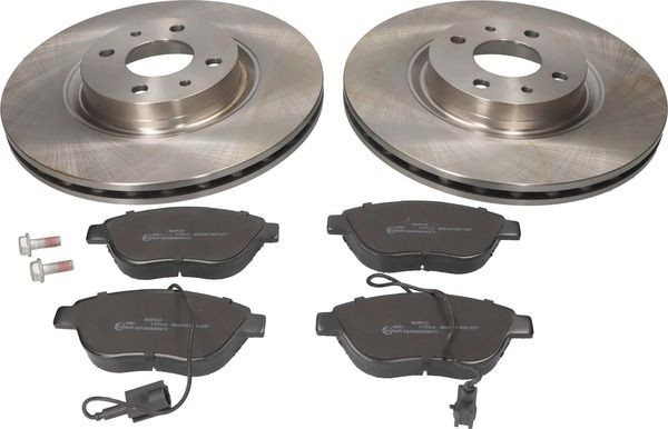 MAPCO Brake discs and pads set Article number: 47014 cheaply