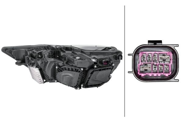 HELLA Brake pad wear sensor Article number: 8DK 355 251-391 cheaply