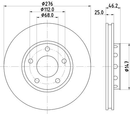 HELLA Cilindru receptor frana număr articol: 8AW 355 530-921 ieftin