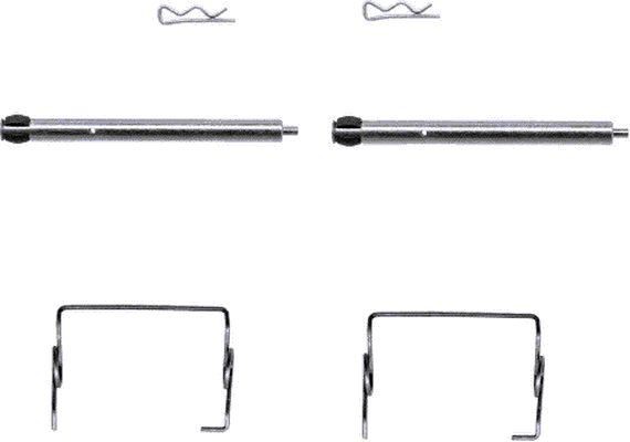 HELLA 8DZ 355 202-901 Zubehörsatz, Scheibenbremsbelag