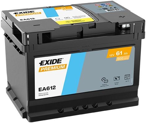EXIDE Startera akumulatoru baterija PREMIUM raksta numurs: EA602 lēti