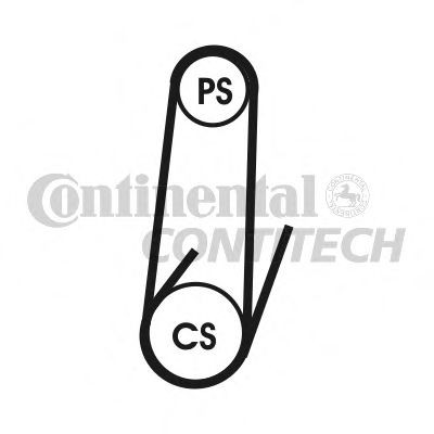 CONTITECH 4PK1022 ELAST T1 Keilrippenriemensatz