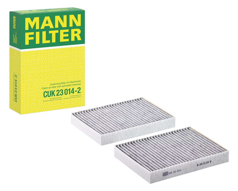 MANN-FILTER Innenraumfilter Artikelnummer: CUK 23 014-2 bestellen